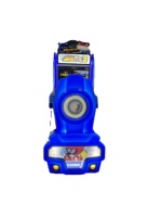 Machine de jeu d'arcade de course automobile pour enfants à monnayeur avec éclairage LED, simulateur de conduite pour enfants, machine de jeu vidéo pour parc d'attractions