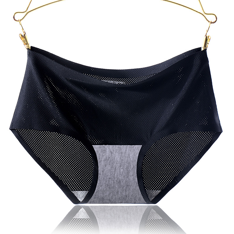 Zijden Stof Naadloos Ondergoed Ademend Dames Ijs Zijde Sexy Sport