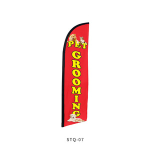 Promotion Flying Rectangle <strong>Shape</strong> Beach <strong>Flag</strong> Personalized Blank <strong>Feather</strong> <strong>Flag</strong> Printing Heavy Duty Teardrop Banner - Product Image 5