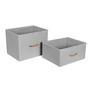 Caja de almacenamiento simple con mango de madera para el hogar, armario de almacenamiento para sala de estar, dormitorio, caja de almacenamiento de ropa