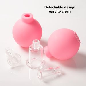 Оптовая продажа, массажеры для лица, набор силиконовых банок для лица в хиджаме - Product Image 3