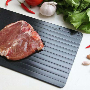 Plateau <span class=keywords><strong>de</strong></span> décongélation <span class=keywords><strong>rapide</strong></span> en aluminium populaire pour la viande, planche <span class=keywords><strong>de</strong></span> décongélation <span class=keywords><strong>rapide</strong></span> pour la cuisine, <span class=keywords><strong>plaque</strong></span> <span class=keywords><strong>de</strong></span> décongélation <span class=keywords><strong>rapide</strong></span> pour steak congelé - Product Image 3