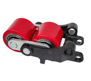 Piezas de carretilla elevadora <span class=keywords><strong>Manual</strong></span> Xilin de alta calidad Noblelift, nuevo soporte de rueda de Metal, marco de carga, estante de Rueda delantera para restaurante - Product Image 1