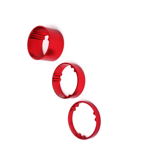 Entretoises de casque OEM personnalisées en Chine |   Rondelle de fourche en alliage d'aluminium anodisé coloré pour vélo - Product Image 5