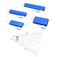DEM TC-1013 Kit de 13 accessoires de soudage : pointe de chalumeau, nettoyeur de buse