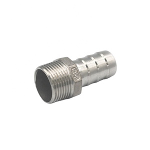<span class=keywords><strong>Ss</strong></span> Acero inoxidable <span class=keywords><strong>M</strong></span> Accesorios de tubería roscada Manguera Niple - Product Image 1