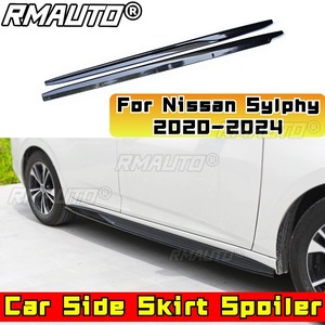 <b>Car</b> Side Skirt Lip Spoiler Extension <b>Diffuser</b> Guard Apron for Nissan Sylphy 14th Gen 20-24 Side Skirt Splitter <b>Car</b> Accessories - Product Image 4