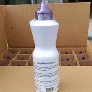 Fórmula Reparadora Herbal Anti-Amarillamiento OEM que Combate los Tonos Naranjas y Amarillos en el Cabello Decolorado, Champú para el Cabello Teñido - Product Image 3