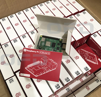Kit de Démarrage Officiel Raspberry Pi 4 Modèle B 1Go/2Go/4Go/8Go RAM – Kit de Base pour Bureau avec Écran et Caméra