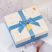 Boîte cadeau d'anniversaire en similicuir gaufré vert, grandes et petites tailles, pour rouge à lèvres, flacon de parfum, cosmétiques, emballage vide, souvenir