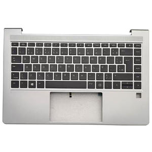 Coque supérieure avec repose-poignets et clavier US/<span class=keywords><strong>FR</strong></span>/SP/LA/BR, uniquement pour HP Elitebook 640 G9 <span class=keywords><strong>645</strong></span> G10, couleur argent JL1 - Product Image 4