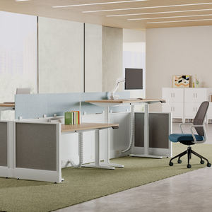 Postes de travail individuels modernes pour le télémarketing OMNI, bureaux individuels pour l'intimité au bureau - Product Image 1