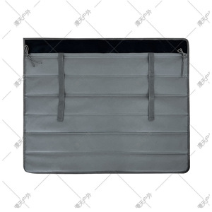 Alfombrilla Acolchada para Maletero de Coche, Gris, TPE, Anticolisión, Antisuciedad, Protección para Mascotas, Forma Plana, 1 Pieza, Uso en las Cuatro Estaciones - Product Image 5