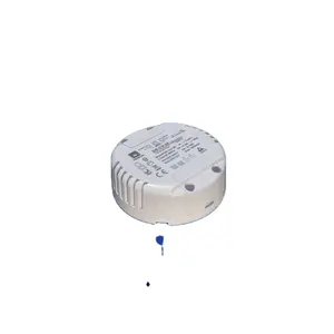 Controlador Led regulable de forma redonda, voltaje constante o controlador de circuito de corriente constante de tamaño pequeño, 9W, 15W, 20W, 30W, 60W