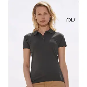 Camiseta polo de algodón PRESCOT, merchandising personalizado - Product Image 3