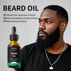 Olio per <span class=keywords><strong>Barba</strong></span> Rinfrescante 100% Naturale per la Ricrescita, Etichetta Privata OEM all'Ingrosso - Product Image 2