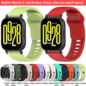 Correa de Reloj Deportiva de Silicona de 22 mm, Oficial de Jmetec, para <span class=keywords><strong>Redmi</strong></span> 5 <span class=keywords><strong>Lite</strong></span>/Active - Product Image 2
