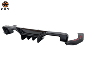 Nuevo Difusor de Parachoques Trasero de Fibra de Carbono Estilo AD para <span class=keywords><strong>BMW</strong></span> G80 M3 G82 G83 M4 2020+ Alerón de Parachoques Trasero Kit de Carrocería - Product Image 2