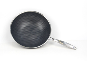 Utensilios de cocina Wok chino de acero inoxidable Triply de nuevo diseño 2023 con tapa de vidrio para Cocina - Product Image 4