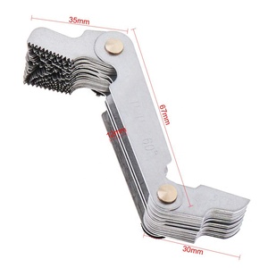 Jauge de pas de vis métrique et impériale, jauge de pas de vis métrique de 55 degrés, jauge de pas de filetage de 60 degrés pour industriel - Product Image 4