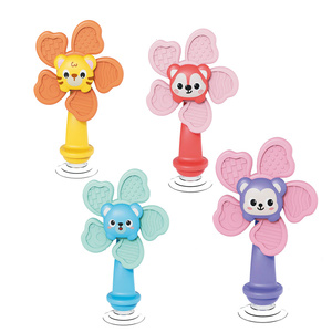 Bao Han nuovo disegno bambino tavolo di alimentazione giocattoli per bambini giocattoli educativi giocattolo rotante con 4 colori può mescolare - Product Image 1