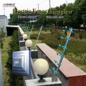 Électrificateur de clôture électrique haute tension à deux zones de défense, 4/6 lignes, système d'alarme d'<span class=keywords><strong>intrusion</strong></span> à impulsions pour clôture électrique - Product Image 1