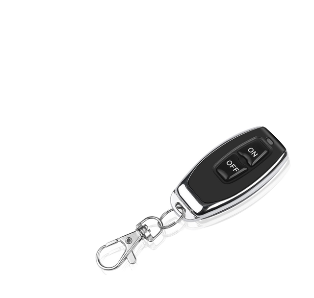 RF433MHz Transmitter Module Radio Frequency Wireless Remote Control Mini Handheld Key Learning Code Dual Channel