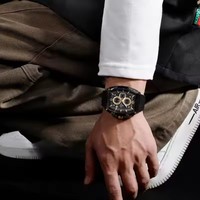 Montre à quartz pour homme NAVFORCE, montre de sport de luxe pour homme, originale, étanche 5ATM, montre-bracelet lumineuse avec date, Reloj 6101