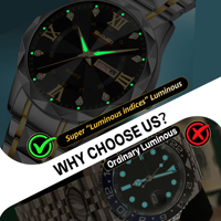 Reloj de Cuarzo para Hombre SKMEI 9417, de Fábrica al por Mayor, OEM, Personalizado, de Lujo, de Alta Gama, con Correa de Acero Inoxidable, Caja Tipo Nido de Pájaro, Resistente al Agua