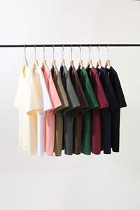 T-shirt unisexe personnalisé OEM, 100% coton 260g, blanc uni, coupe ample, manches courtes, impression de logo. - Product Image 2