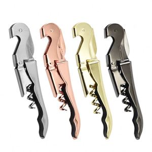 Abridor de Botellas de Vino Multifuncional de Acero Inoxidable con Baño de Oro Personalizado al por Mayor para Actividades de Bodas y Fiestas - Product Image 5