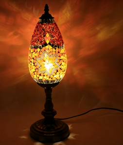 Tokin-lighting (TC1L03) Handmade <strong>Mosaic</strong> Art Turkish LED Table <strong>Lamps</strong> - Product Image 4