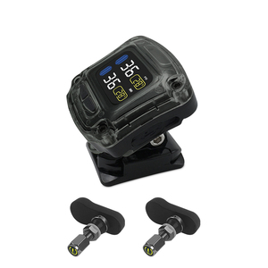 CAREUD <span class=keywords><strong>TPMS</strong></span> xe máy cho xe máy đo áp suất lốp Moto Scooter động cơ hệ thống giám sát với 2 cảm biến bên ngoài - Product Image 2