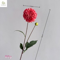 Bunga Dahlia Buatan Sentuhan Realistis Terbaru 2026, Bunga Dahlia Buatan Warna Burgundy untuk Dekorasi Rumah dan Pernikahan