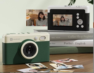 D1 Pro Retro Máy Ảnh Không Dây In Ảnh <span class=keywords><strong>CCD</strong></span> Điền Trong Ánh Sáng Xách Tay Máy Ảnh Tự Động Tập Trung Tùy Chỉnh Mini Màu Ảnh Máy In - Product Image 6