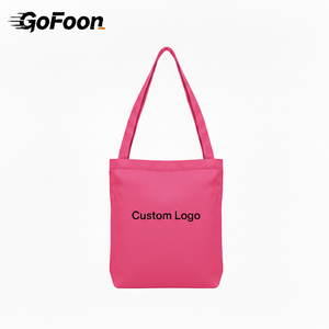 Custom Logo Printed Sublimation Reusable Grocery Shopping Cloth Tote Bag Plain Canvas Shopping Polyester Cotton Canvas Tote Bag