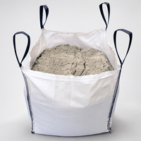Sac en vrac respirant en PP FIBC à fond plat ventilé pour le stockage industriel