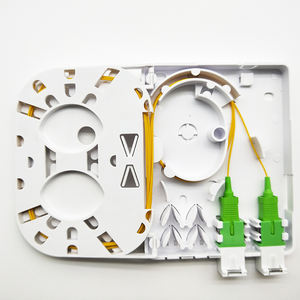 صندوق بصري طرفي من الألياف البصرية ثنائي النواة مع منفذ حائط روزيتا معدات ألياف بصرية - Product Image 2