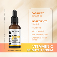Sérum Visage Antioxydant à la Vitamine C et à l'Acide Hyaluronique, Meilleur Prix de Gros, pour Anti-Âge et Éclaircissement du Teint