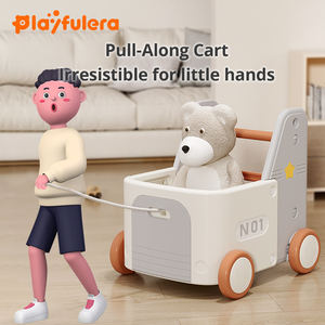 Camionnette porteur en plastique HDPE écologique Playful Era pour tout-petits avec rangement pour livre d'images, pour une utilisation sécurisée de 6 à 96 mois - Product Image 4