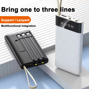 Power Bank Multifunzione Changs 10000mAh con Cavo Integrato, Ricarica Rapida, Micro USB, Supporto, Display LED, Caricabatterie Portatile - Product Image 4
