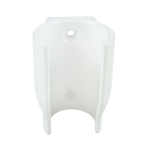 Supporto da parete in plastica per tubi flessibili, portaoggetti, altezza 6 cm, larghezza 4,1 cm, profondità 4,2 cm, per organizzare dietro le porte - Product Image 4