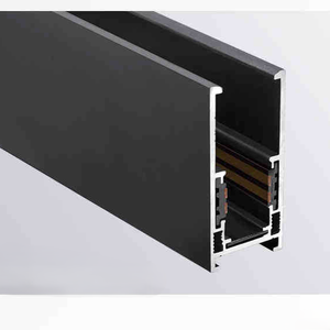 Rail d'éclairage intérieur personnalisé en aluminium encastré 4 fils 3 rails de circuit système d'éclairage rail de piste - Product Image 3