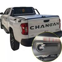 Caisse de chargement arrière rétractable en alliage d'aluminium étanche avec couvercle verrouillable compatible avec les pick-up 4x4 Toyota Hilux, Dodge Ram et Triton