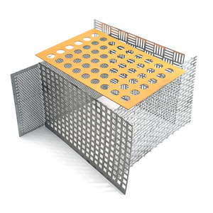 Paneles perforados decorativos de alta calidad, de acero inoxidable para decoración de pantalla de placa perforada Hotel, malla de pantalla perforada - Product Image 2