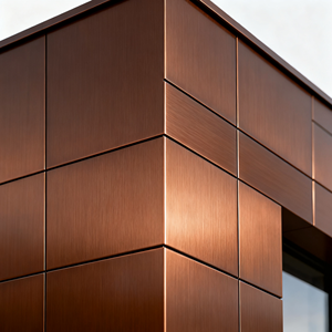 Panneau composite en aluminium ACP moderne ignifuge de 6 mm, échantillon gratuit disponible, utilisation en extérieur, matériaux de façade pour bâtiments d'hôtels en provenance de Chine - Product Image 2