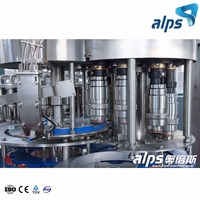 Ligne de production automatique d'eau distillée pour bouteille ronde carrée plate PET de 500 à 2000ml