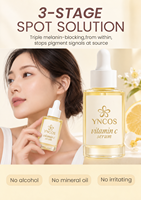 Crème hydratante anti-âge OEM, éclaircissante, illuminatrice, à la niacinamide, renforce la barrière cutanée, sérum facial à la vitamine C