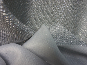 Liên Kết Mới Thiết Kế Bạc Sáng Kim Loại Liên Kết Bóng Vải Cho Dresses - Product Image 4