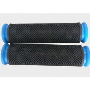Poignées de guidon de vélo 22,2 mm noir et rouge pour VTT - Product Image 4